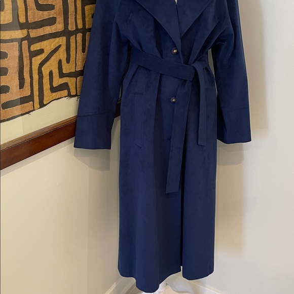 Vintage Mario Bragrotte Women's Ultrasuede Coat - Picture 3 of 11
